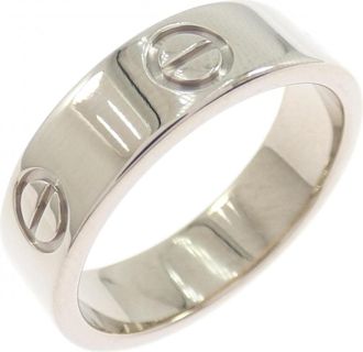 Cartier Love White Gold (18K) Band Ring (Pre-Owned)