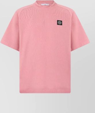 Stone Island oversized cotton short-sleeve t-shirt