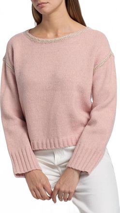 dh New York Seraphina Sweater In Petal Combo