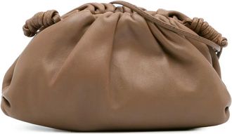 Bottega Veneta 2012-2025 Lambskin The Mini Pouch crossbody bag - women - Lambskin - One Size - Brown