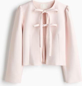 H&M Jacke zum Binden - Pink