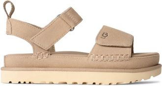 UGG Goldenstar Sandalen Sand - Dames - Sandalen - Beige - 36 EU - Su&egrave;de - Schoenen