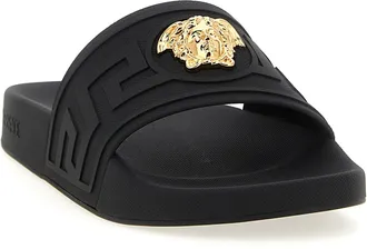 Versace Slides - Black