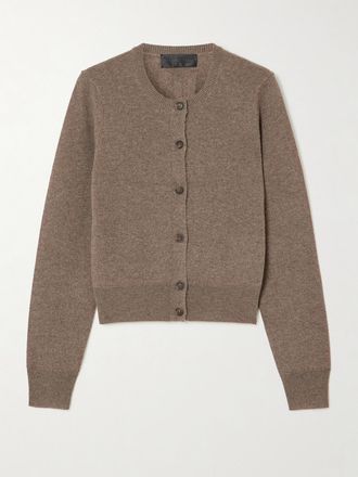 Nili Lotan Cardigan In Cashmere March - Marrone