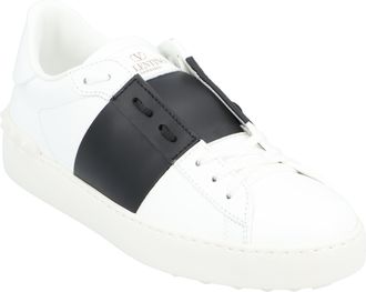 Valentino Garavani Womens Open Sneaker Multicolored - Multicolour Calf Leather - Size 39.5 EU/IT