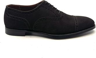 Crockett & Jones Barrington Richelieu - Heren - Nette schoenen - Bruin - 41 EU - Leer - Schoenen