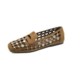 Ash Loafers, female, Brown, Size: 10 US Bill Saddle Ss26