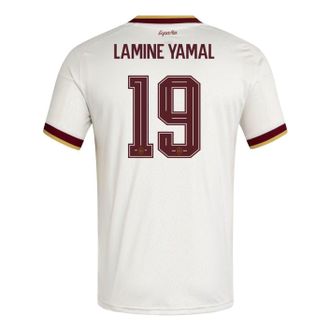 adidas Lamine Yamal Spain 26 Away Jersey Asia Sizing Off White KW9063