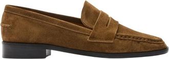 ATP Atelier Elegante Airola Loafers in Cannella - Dames - Loafers - Bruin - 38 EU - Leer - Schoenen