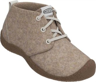 Keen Womens Mosey Chukka Shoes In Taupe Felt/birch