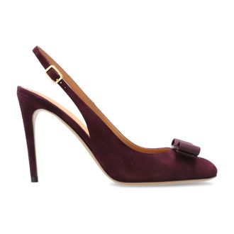 Ferragamo Pumps, female, Red, Size: 8 1/2 US Vibily Slingback Pump