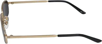Gucci Mens Sunglasses Gg1457s 001 Gold Grey 57-19-145 Metal