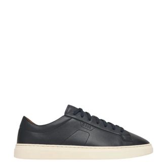 HUGO BOSS Heren, Schoenen, Blauw, Maat: 42 EU Katoen