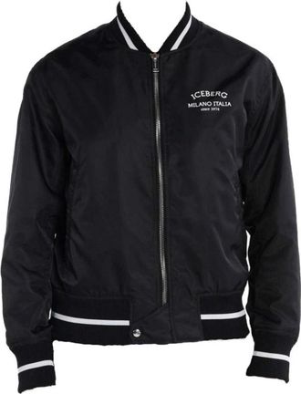 Iceberg Bomberjack - Heren - Bomber jackets - Zwart - S - Jassen