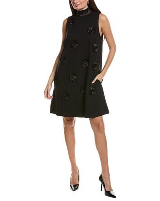 Tyler B&ouml;e Cleo Ponte Satin Trim Dress