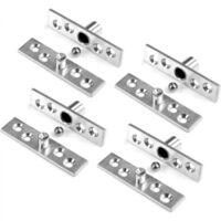 OEM Bisagra Para Puerta Giratoria De 360 grados De Acero Inoxidable De 95 Mm Y 4 Piezas De Crezuo