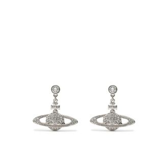 Vivienne Westwood Crystal Orb Earrings