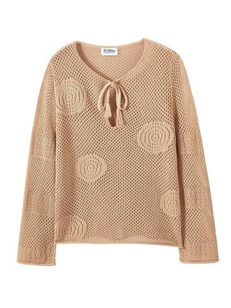 27 Miles Malibu Womens Shay Sweater In Camel