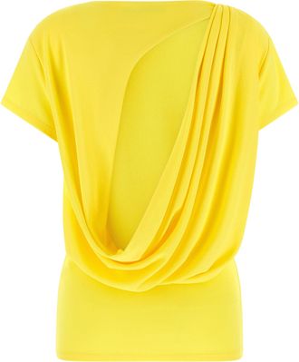 Jacquemus Womens Bicolor Viscose T-Shirt