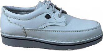 Hush Puppies Mens Mall Walker Oxford Shoes In Sport White