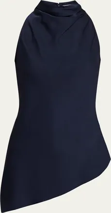 Veronica Beard Radford Asymmetric Tunic Top