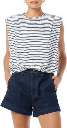 Joe's The Arden Sleeveless Cotton Blend Tank in Breton Stripe at Nordstrom Rack, Size X-Small