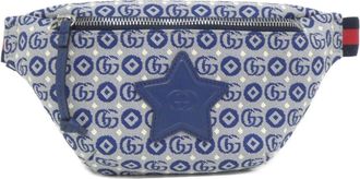 Gucci Blue White Fanny Pack (Pre-Owned)