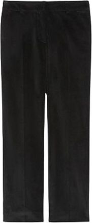 Max Mara Trousers In Pinstriped Velvet