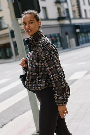 Beach Riot Leona Sherpa Fleece Jacket