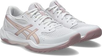 Asics Gel-Rocket 12 Womens Shoes White/Pearl Pink : 10.5 B - Medium, Synthetic