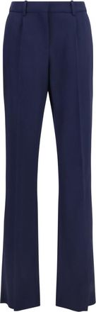 Balenciaga Blue Slim Flat Front Pant