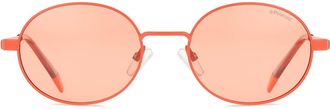 Polaroid PLD 6066/S Polarized 2M5/HE Mens Sunglasses Orange Size 51