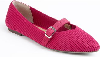 Me Too Glory Rib Knit Mary Jane Flat in Punch at Nordstrom Rack, Size 6.5
