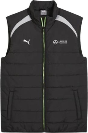 Puma Gewatteerd Vest - Heren - Bodywarmers - Zwart - S - Leer - Fitness