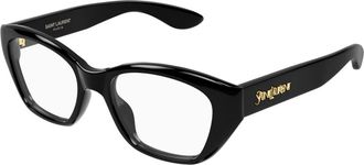 Saint Laurent SL 924 Optisch Montuur - Dames - Brillen - Zwart - 52 MM - Accessoires