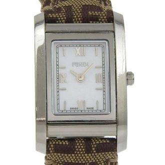 Fendi Pre-owned Watches, female, White, Size: ONE SIZE Pre-owned Vintage Watch
