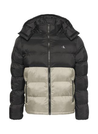 Calvin Klein CK JEANS Mens LS Nylon Color BOCK Puffer JKT LV04RD527G Jackets, White (Tofu), XL