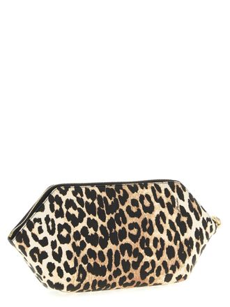 Ganni Bou Clutch - Cream