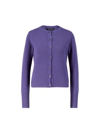 Iris Von Arnim Cashmere-Strickjacke Maria Twinset Violett