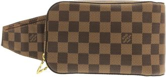Louis Vuitton Brown Coated Canvas Shoulder Bag (Pre-Owned)
