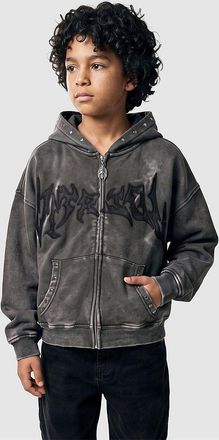 Vitriol Death Grip Kids Hoodie zwart