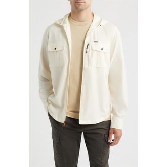 Dark Seas Albright UV Hooded Fishing Shirt in Off White at Nordstrom, Size Xx-Large