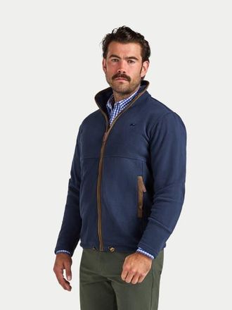 Raging Bull Fleece Zip Through Jacket in Navy at Nordstrom, Size X-Large Big
