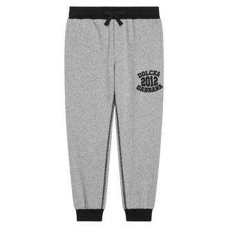 Dolce & Gabbana Logo Joggers - male - Dolce & Gabbana - Sweatpants - Gray - 10 Y - Kids