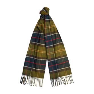 Barbour Bufanda Yaxley Tartan - Accessories - unisex - Verde - ONE SIZE