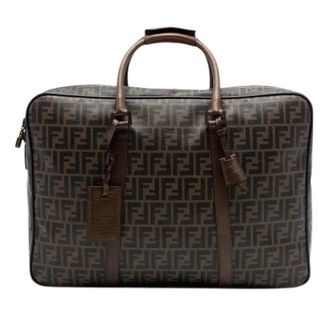 Fendi Pre-owned Reistas - Heren - Vintage Handtas - Bruin - ONE Size - Leer - Vintage