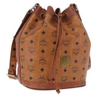 MCM unisex, Pre-owned, Bruin, Maat: ONE Size Leer