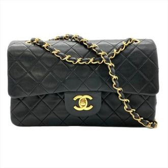 Chanel Pre-owned Vintage Shoulder Bag - Dames - Pre-owned - Zwart - Maat: ONE Size Leer