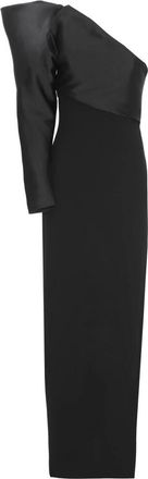 Solace London Kleedjes, Dames, Zwart, L, Jurk met één schouder