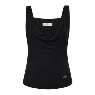 Vivienne Westwood Mujer, Camisetas, Negro, Talla: M